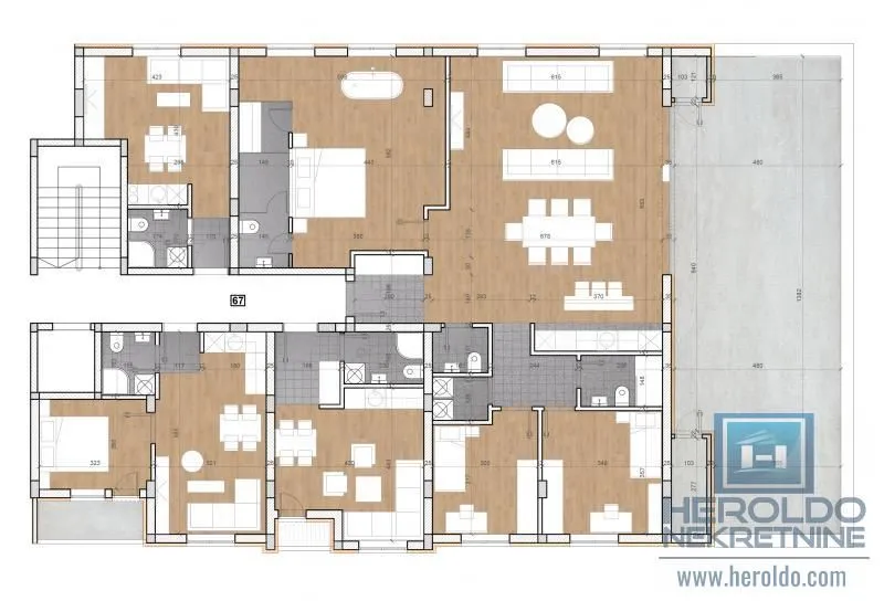 Prodaja, stan, 340m², Kajsijar, Jagodina