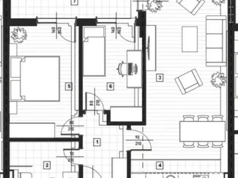 Prodaja, dvosoban stan, 62m², Zagorič, Podgorica - image 3