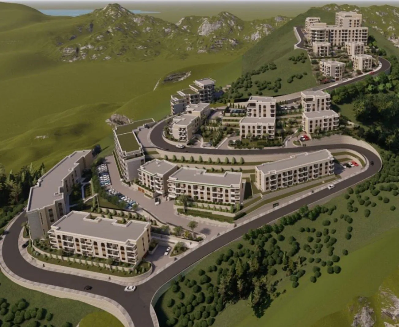 Sale, two bedroom apartment, 73m², Dubovica, Budva
