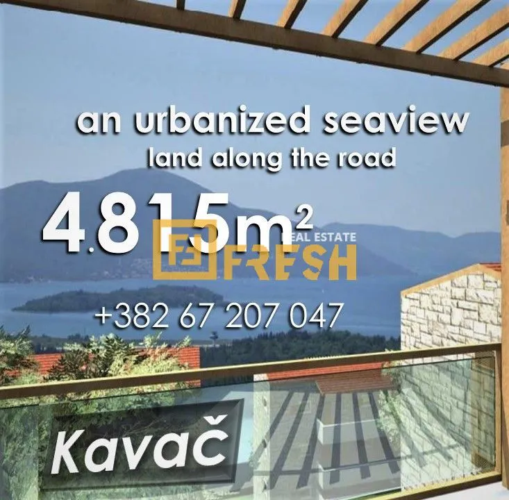 Prodaja, plac, 4815m², Kotor, Crna Gora