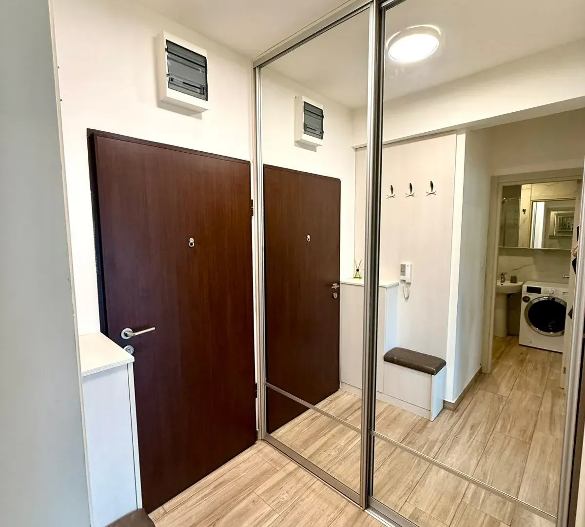 Rent, one bedroom apartment, 50m², Pobrežje, Podgorica