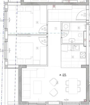 Prodaja, trosoban stan, 105m², Bečići, Budva - Plan prostora - image 4