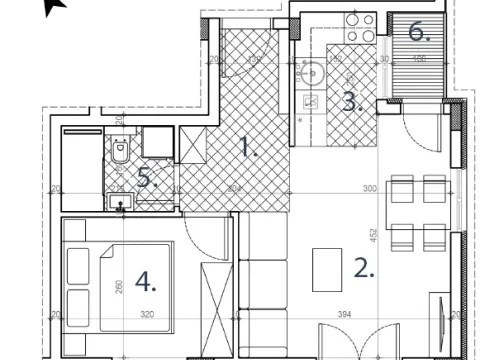 Prodaja, jednosoban stan, 37m², Trošarina, Niš - image 3