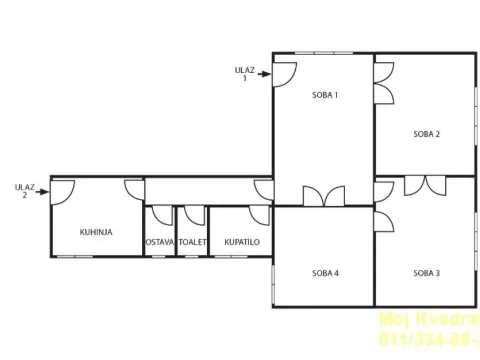 Prodaja, četvorosoban stan, 91m², Stari Grad, Beograd - image 15
