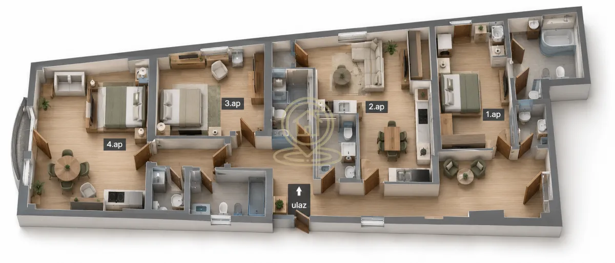 Prodaja, stan, 145m², Stari Grad, Beograd