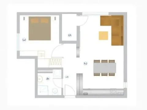 Sale, one bedroom apartment, 47m², Pantelej, Niš - image 4