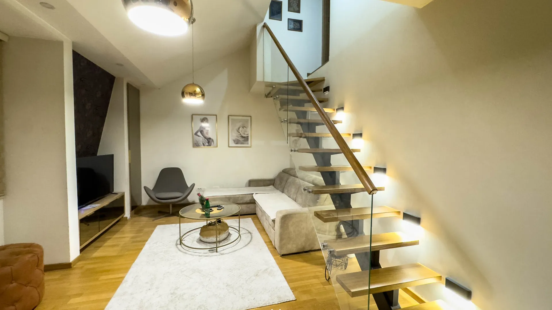 Rent, one bedroom apartment, 45m², Zabjelo, Podgorica