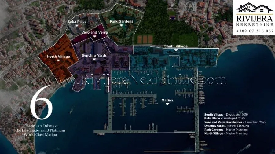 Prodaja, jednosoban stan, 53m², Tivat, Crna Gora