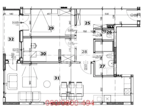 Sale, two bedroom apartment, 78m², Pančevo, Srbija - image 6