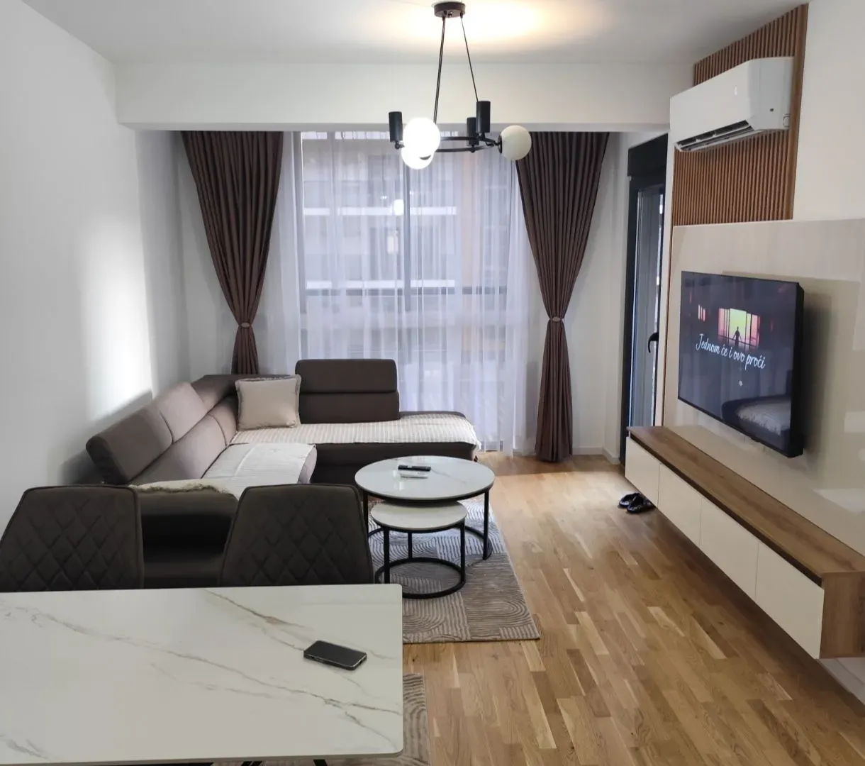 Rent, two bedroom apartment, 64m², Stari Aerodrom, Podgorica