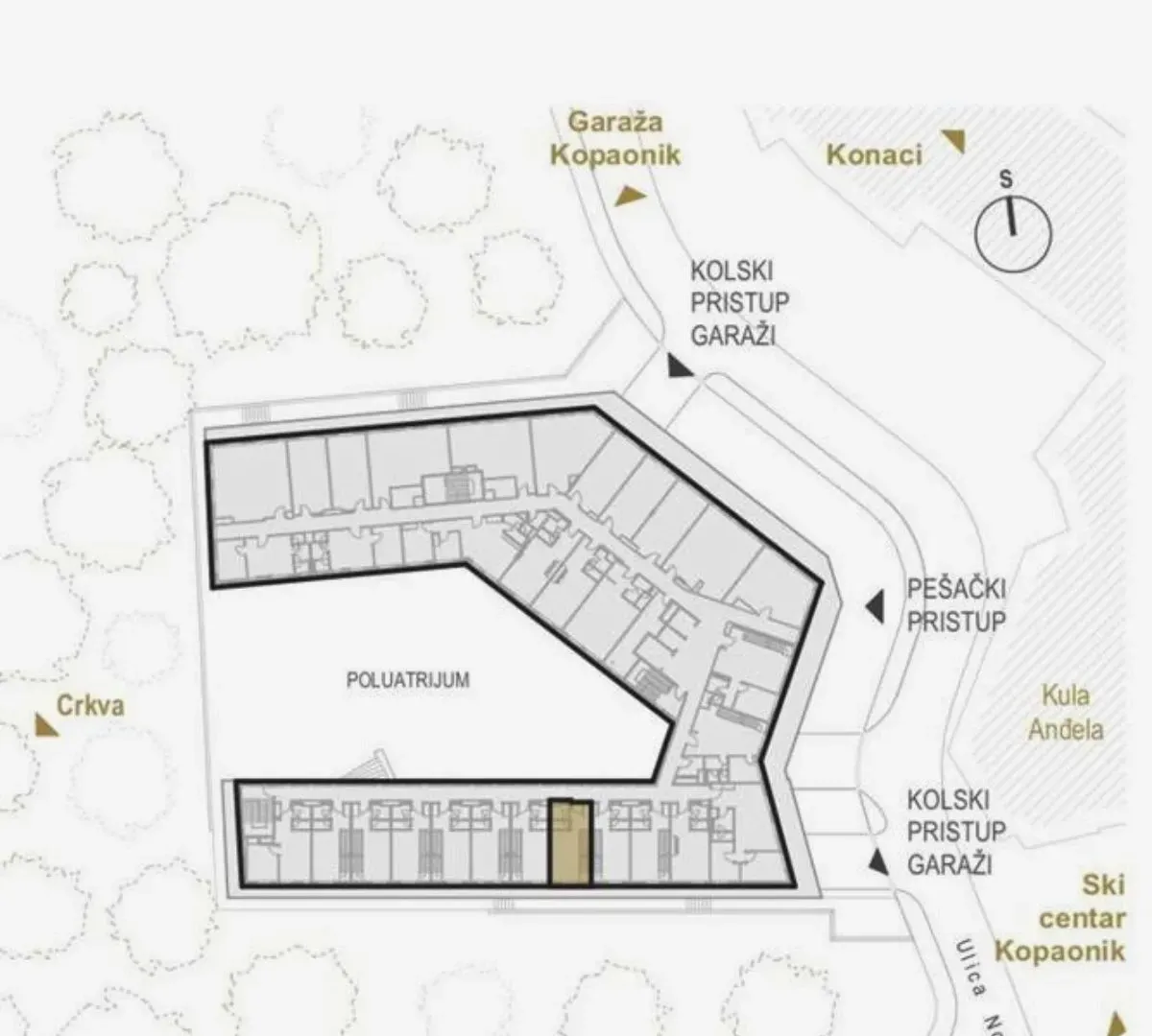 Prodaja, dvosoban stan, 47m², Brzeće, Kopaonik