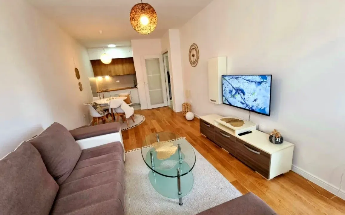 Rent, one bedroom apartment, 47m², Central Point, Podgorica