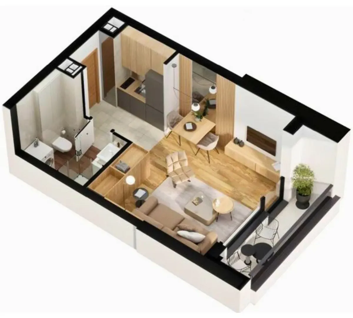 Izdavanje, jednosoban stan, 32m², Autokomanda, Voždovac Sve Podlokacije