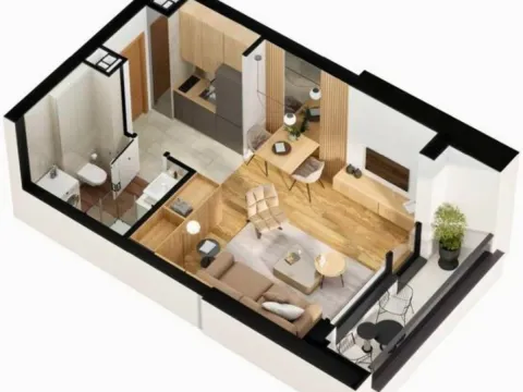 Izdavanje, jednosoban stan, 32m², Autokomanda, Voždovac Sve Podlokacije - image 4