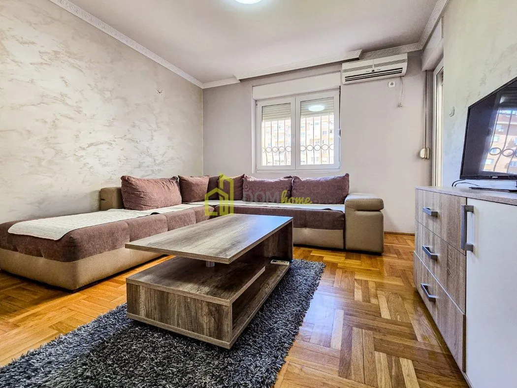 Izdavanje, jednosoban stan, 45m², Stari Aerodrom, Podgorica