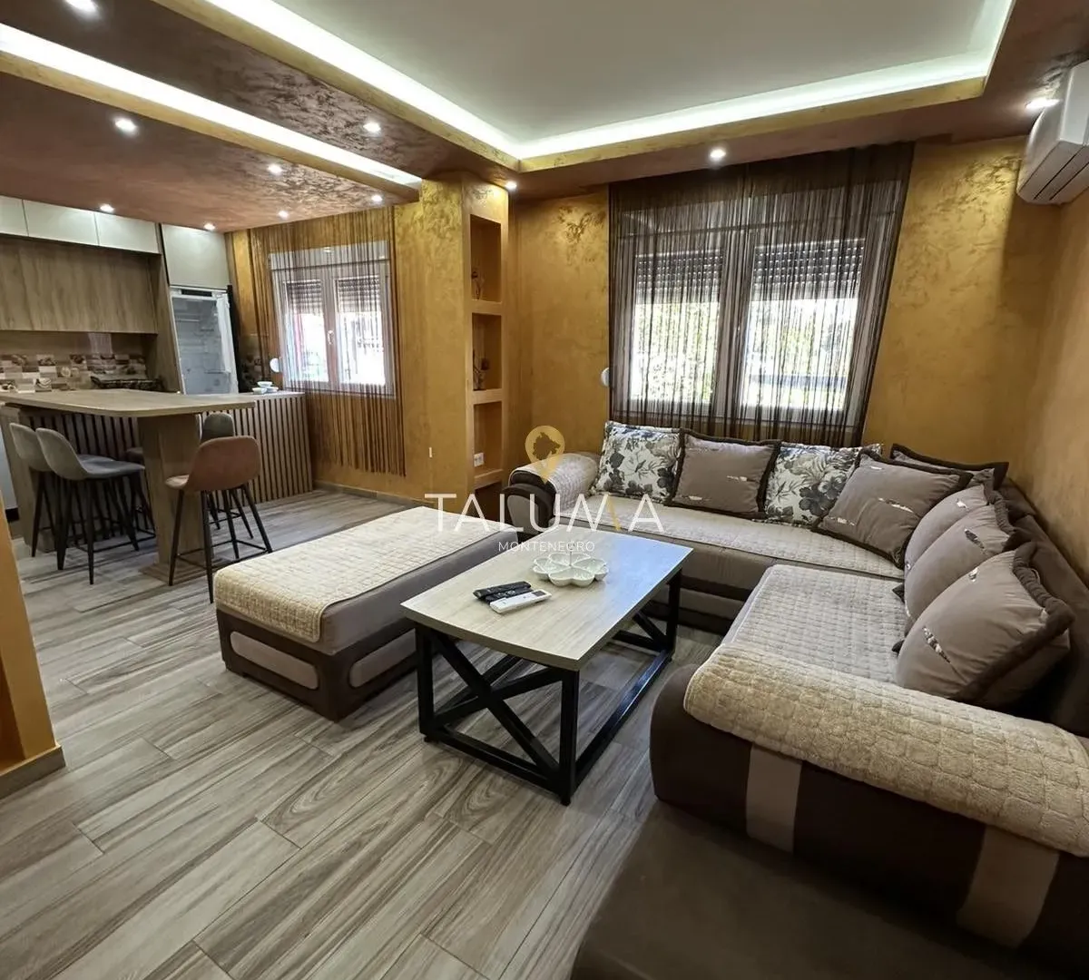 Rent, one bedroom apartment, 66m², Gornja Gorica, Podgorica