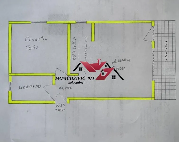 Sale, two bedroom apartment, 41m², Mirijevo 1, Mirijevo Sve Podlokacije