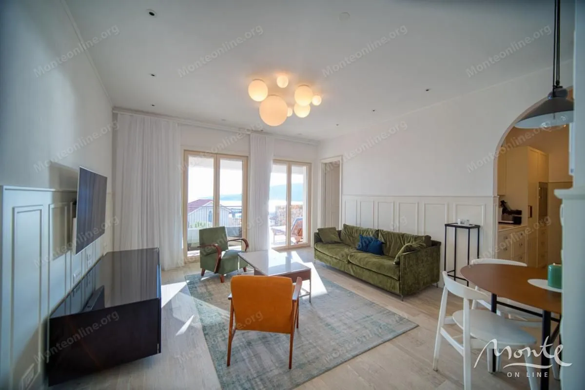 Prodaja, dvosoban stan, 80m², Luštica Bay, Tivat