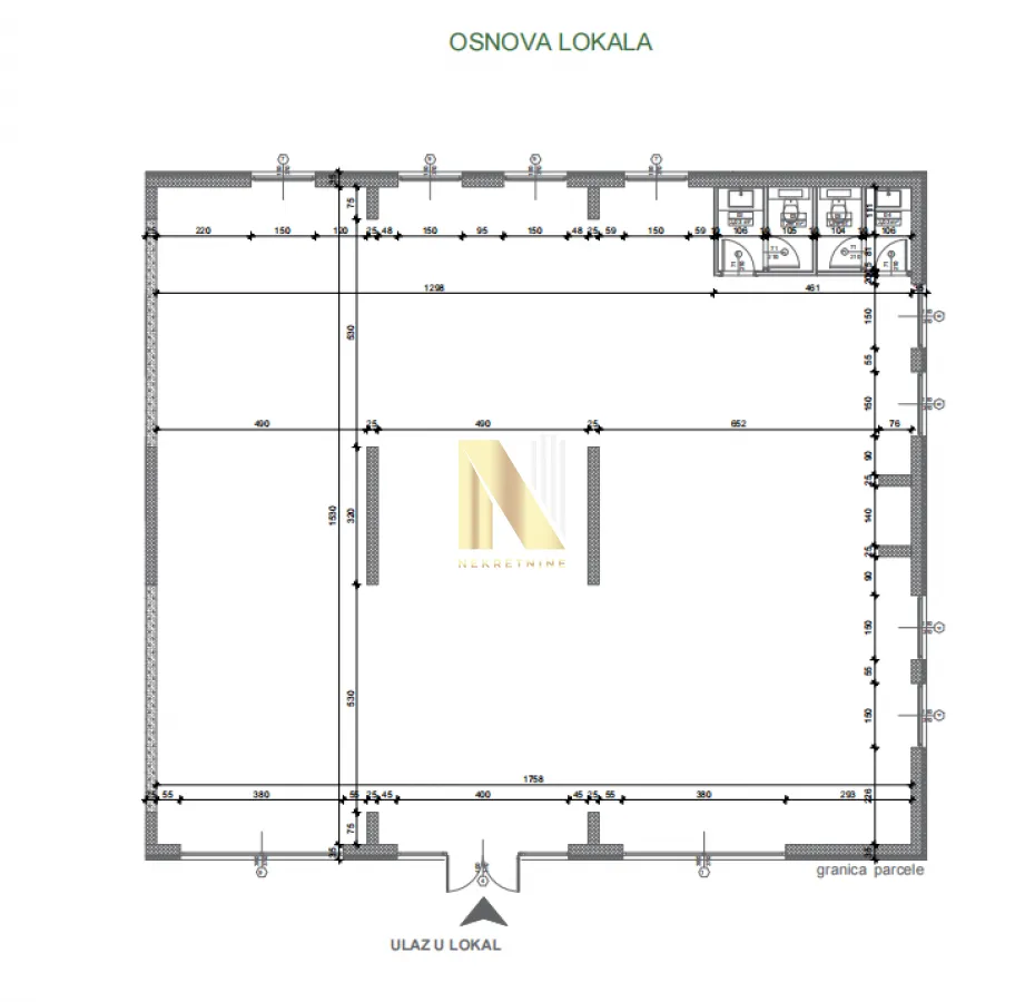 Izdavanje, poslovni prostor, 239m², Novo naselje, Novi Sad