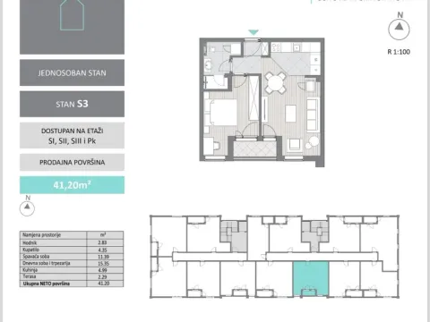Prodaja, jednosoban stan, 41m², Kolašin, Crna Gora - image 13