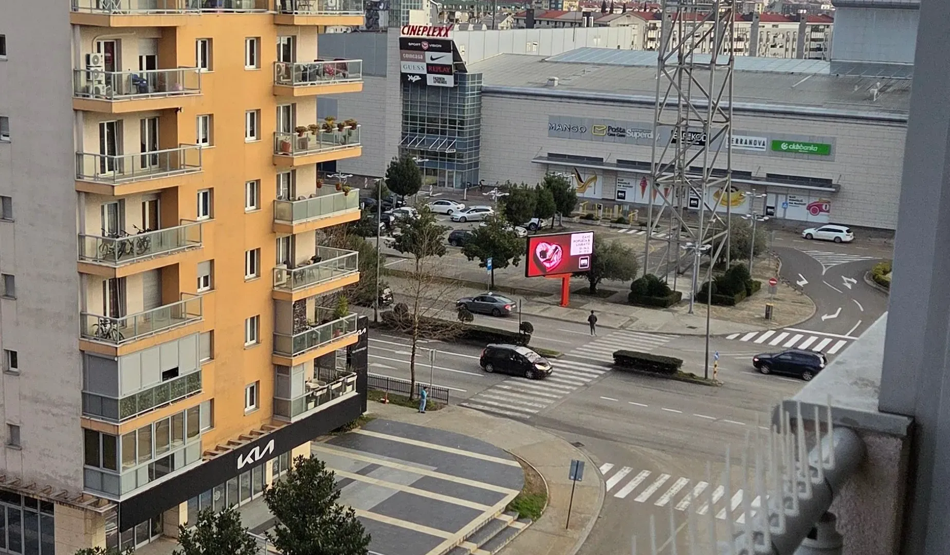 Rent, one bedroom apartment, 43m², City Kvart, Podgorica