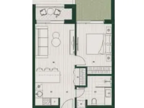 Prodaja, jednosoban stan, 41m², Mrčevac, Tivat - image 20