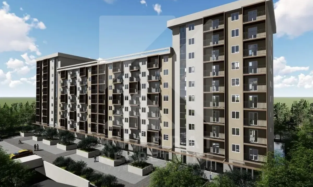 Prodaja, jednosoban stan, 41m², Stari Aerodrom, Podgorica