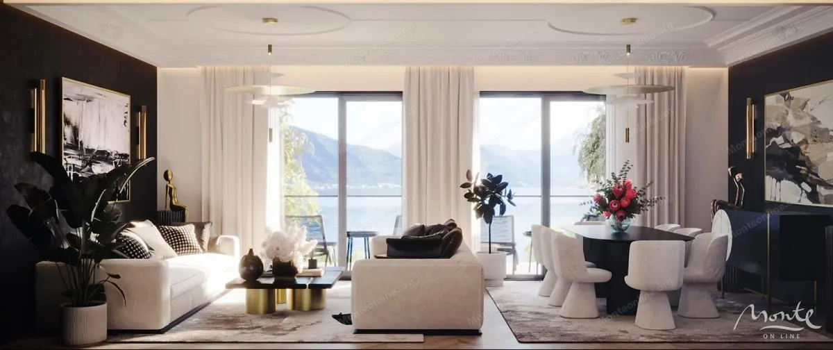 Sale, one bedroom apartment, 52m², Dobrota, Kotor