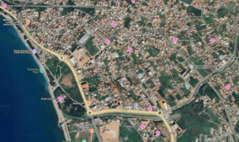 Prodaja, plac, 2640m², Šušanj, Bar