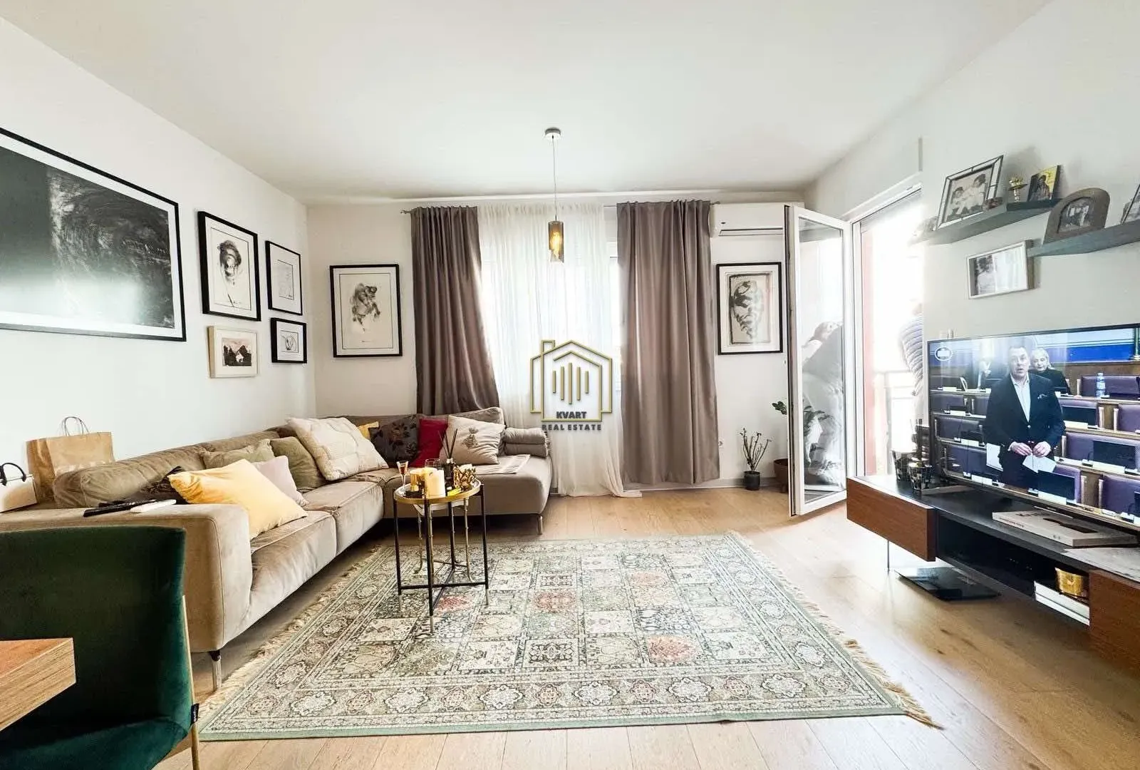 Prodaja, dvosoban stan, 63m², Dalmatinska ulica, Podgorica