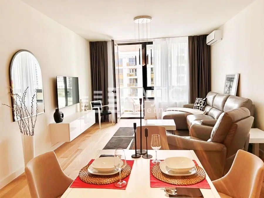 Rent, two bedroom apartment, 59m², Savski Venac, Beograd