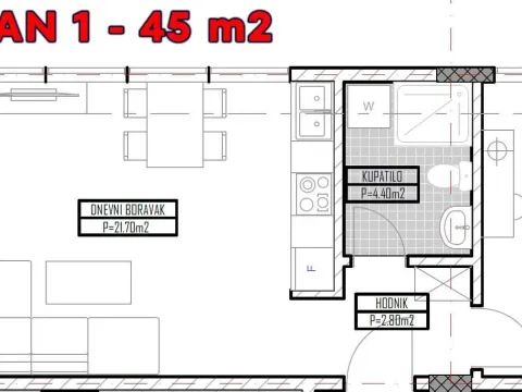 Prodaja, jednosoban stan, 50m², Ulcinjsko Polje, Ulcinj - image 11