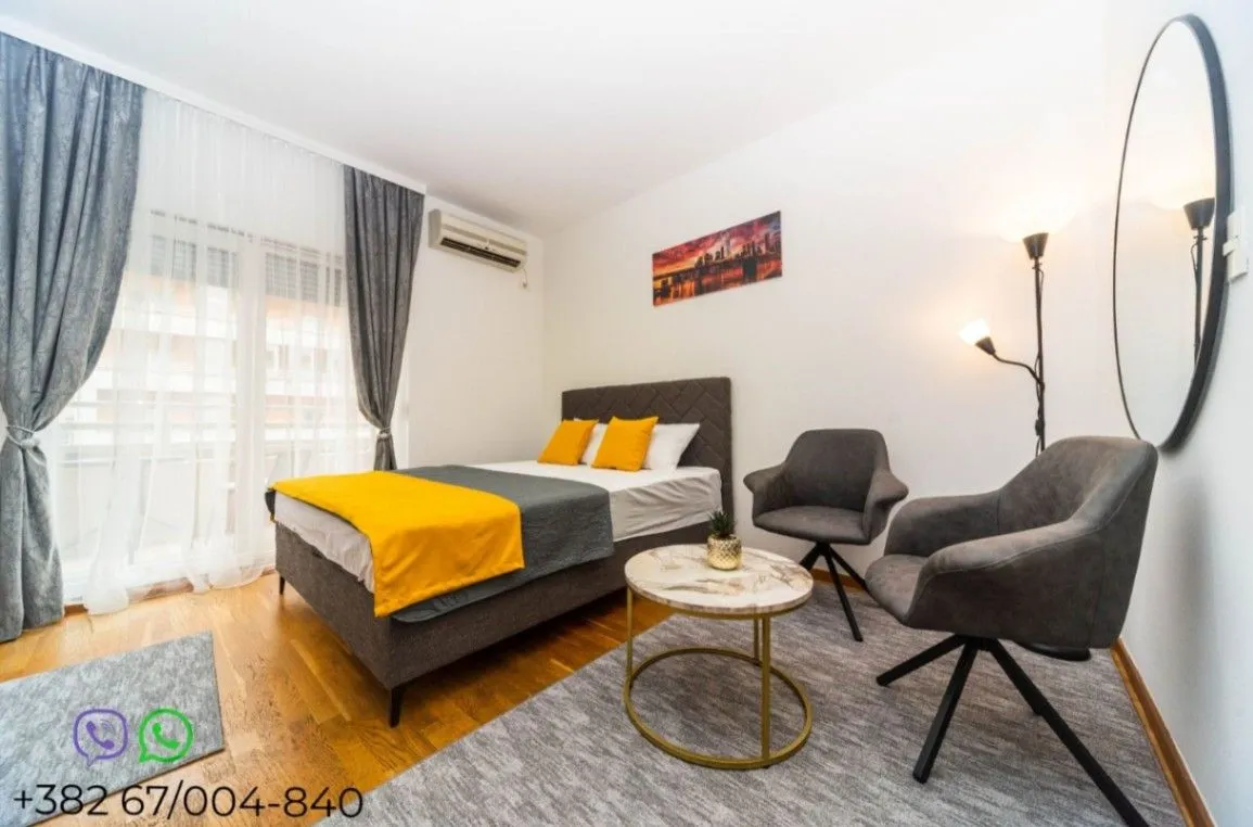 Daily-rent, studio apartment, 33m², City Kvart, Podgorica