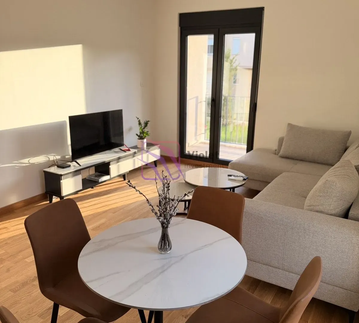 Rent, one bedroom apartment, 61m², Tološi, Podgorica