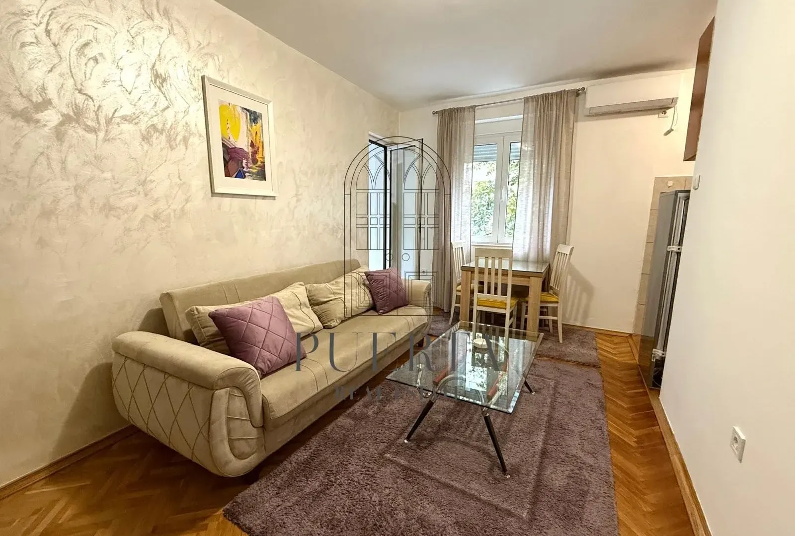 Rent, one bedroom apartment, 40m², Centar, Podgorica