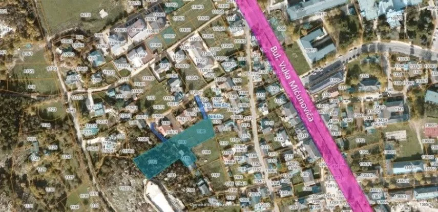 Prodaja, plac, 3477m², Stara varoš, Nikšić