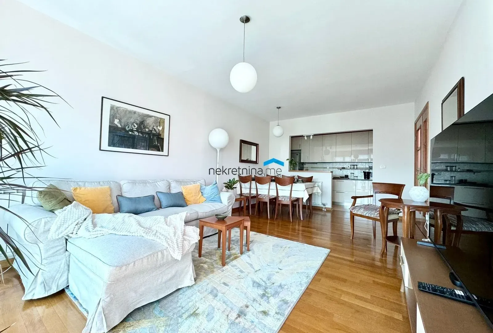 Rent, two bedroom apartment, 80m², Preko Morače, Podgorica