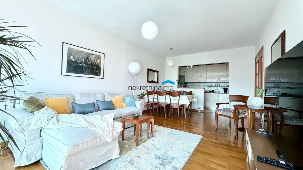 Rent, two bedroom apartment, 80m², Preko Morače, Podgorica