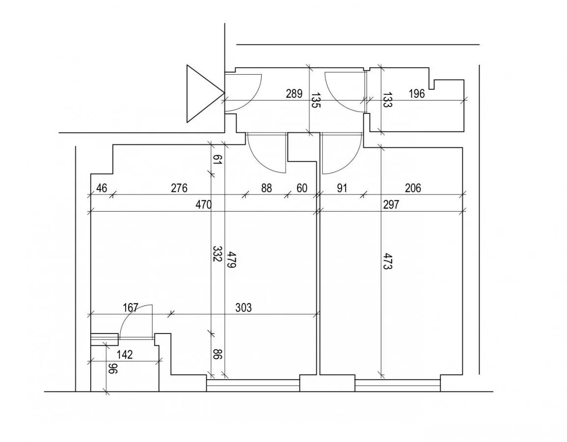 Prodaja, dvosoban stan, 43m², Cara Dušana, Novi Sad Sve Podlokacije