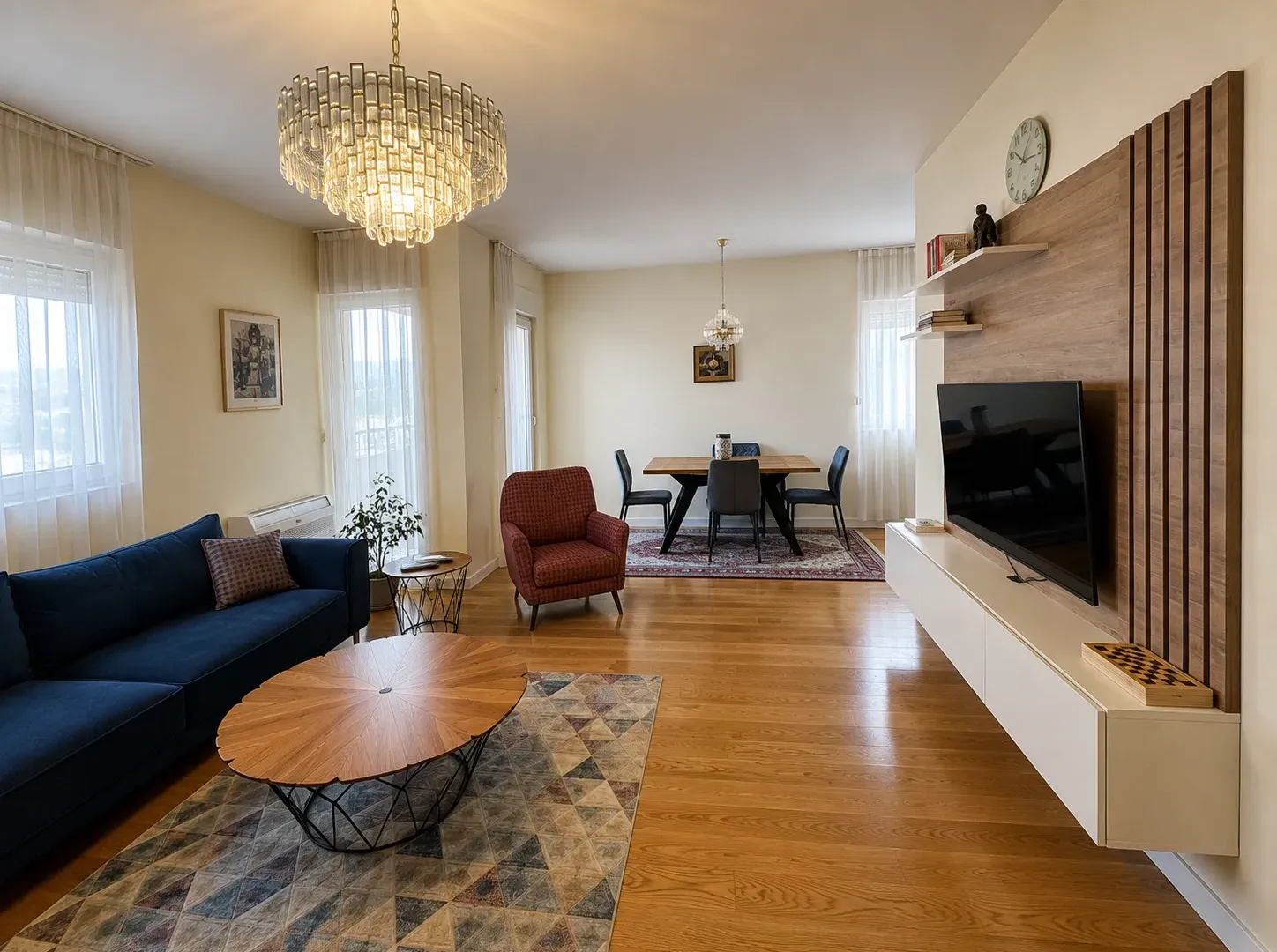 Rent, three bedroom apartment, 95m², City Kvart, Podgorica