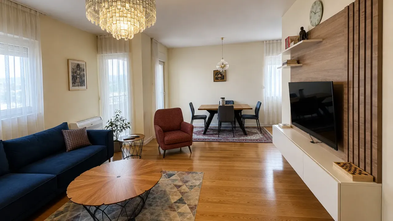 Rent, three bedroom apartment, 95m², City Kvart, Podgorica