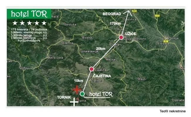 Sale, land lot, 3500m², Zlatibor, Srbija