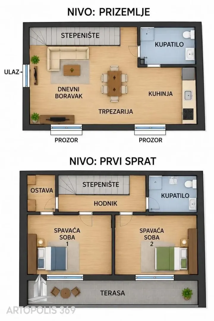 Sale, three bedroom apartment, 69m², Kaludjerica, Grocka