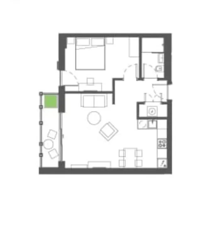 Prodaja, jednosoban stan, 55m², Porto Montenegro, Tivat