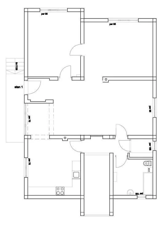 Rent, three bedroom apartment, 106m², Banovo Brdo, Beograd