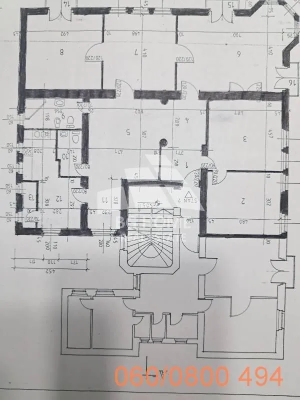 Rent, office space, 221m², Savski Venac, Beograd