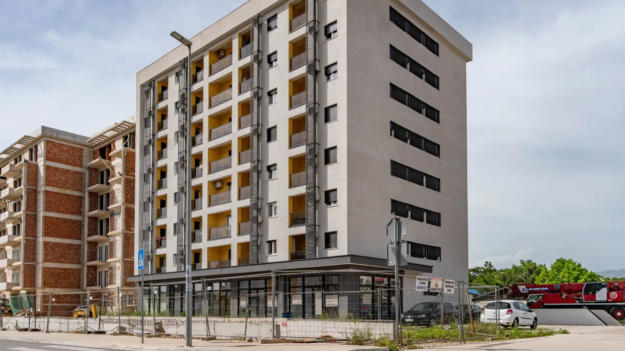 Prodaja, jednosoban stan, 46m², Pobrežje, Podgorica