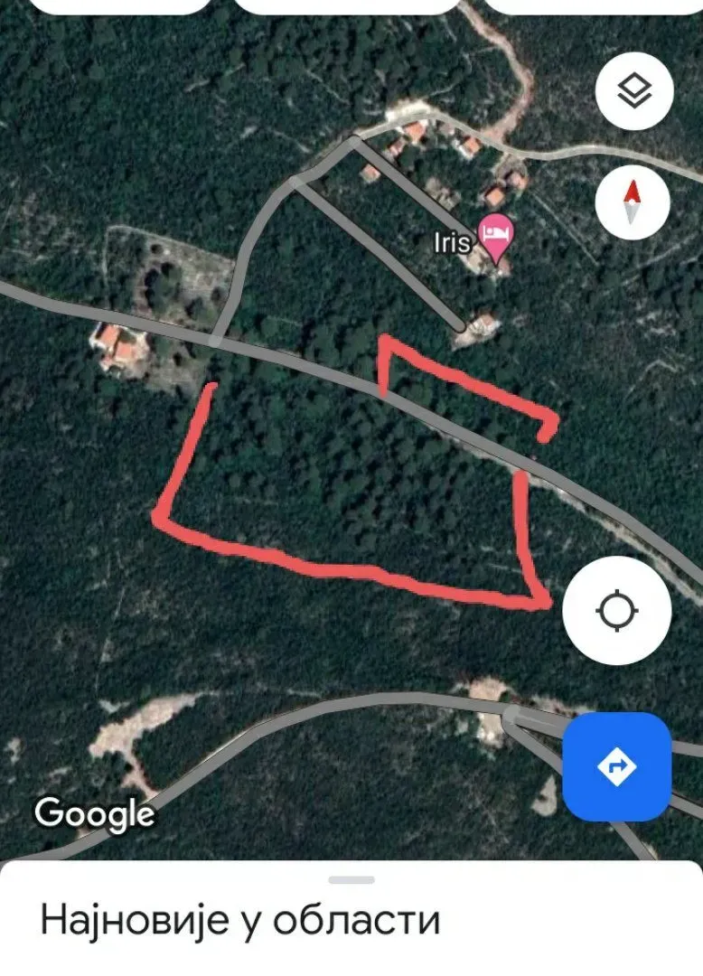 Prodaja, plac, 1319m², Herceg Novi, Crna Gora