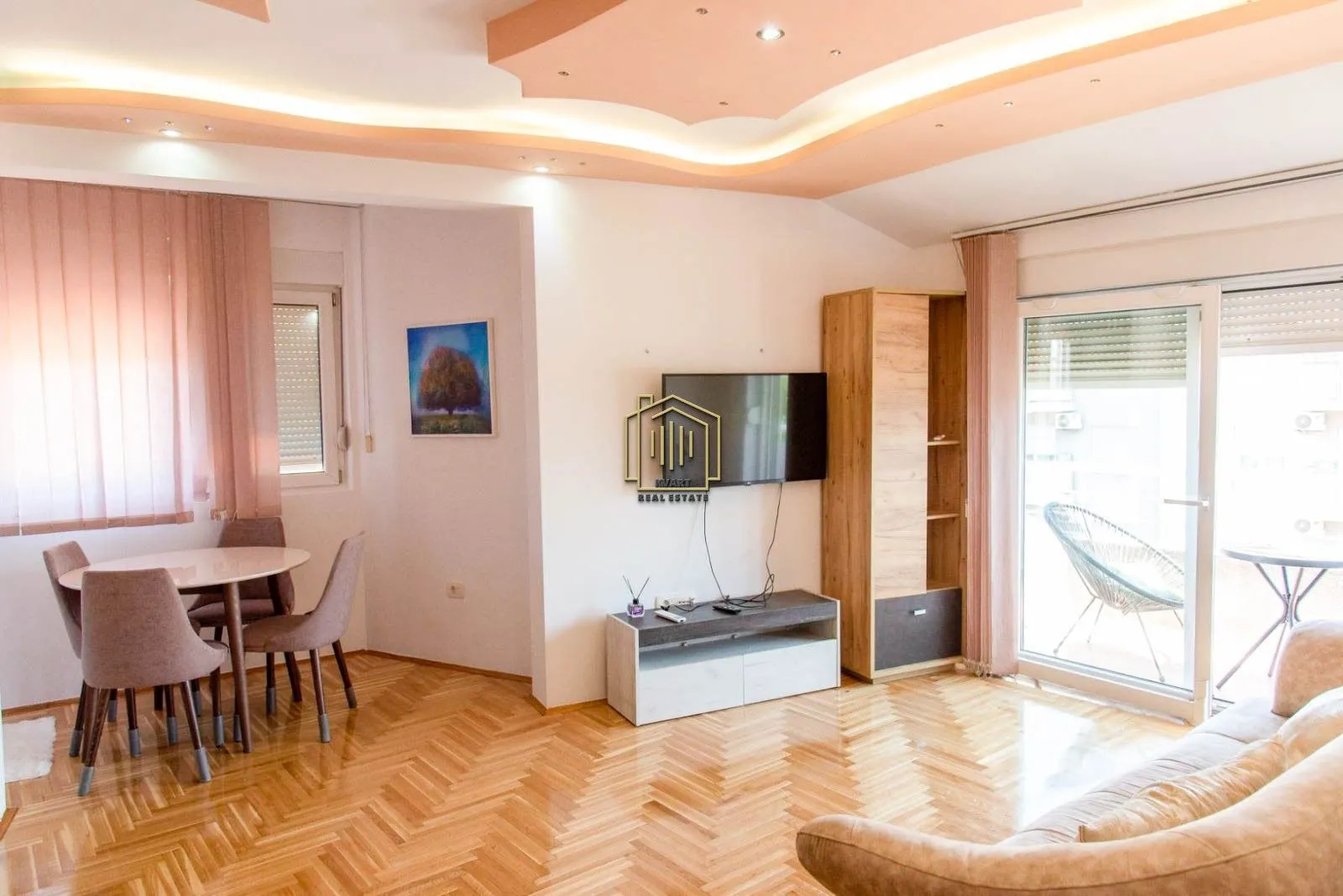 Izdavanje, jednosoban stan, 46m², Zabjelo, Podgorica