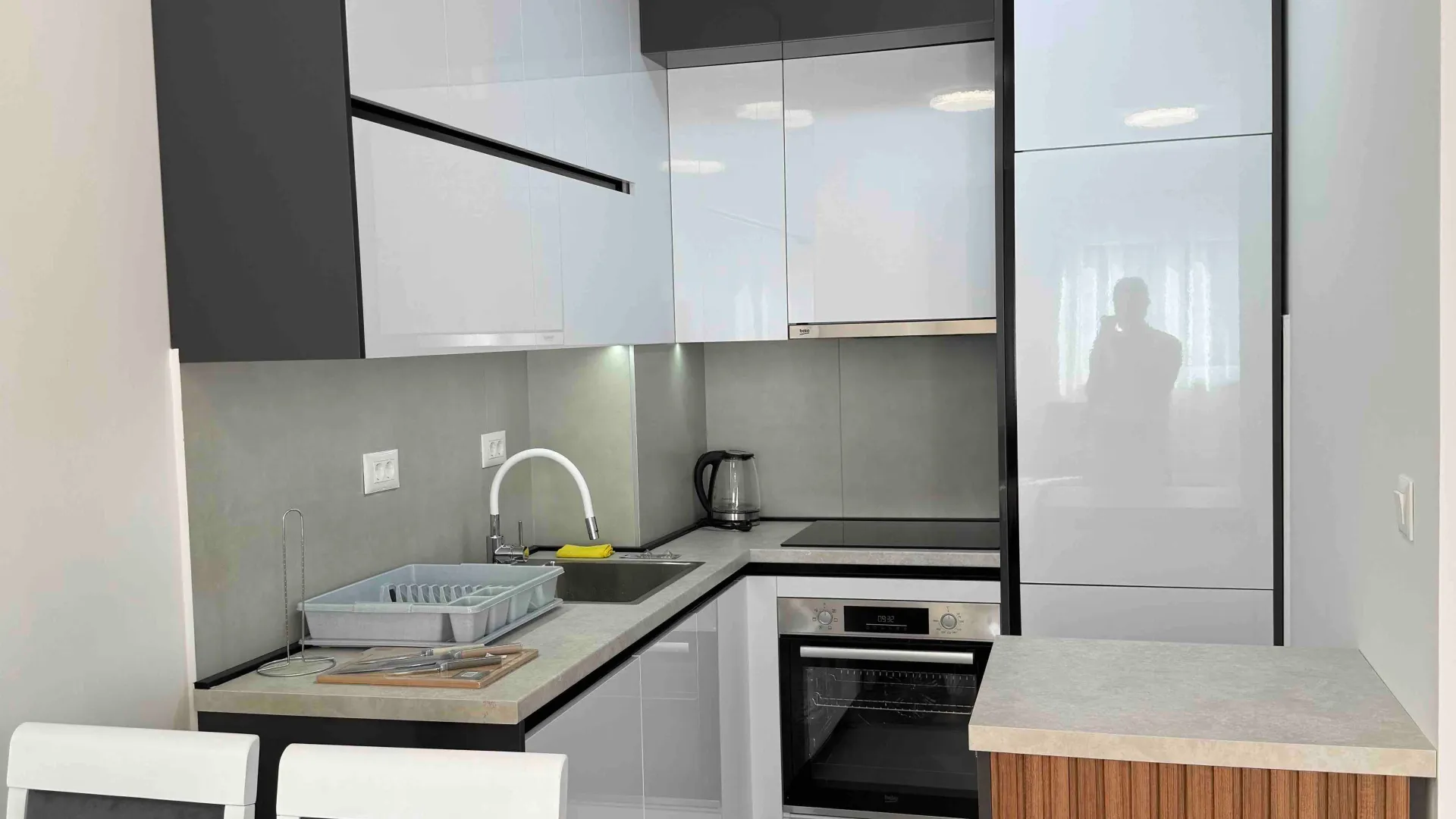 Rent, one bedroom apartment, 47m², Stari Aerodrom, Podgorica